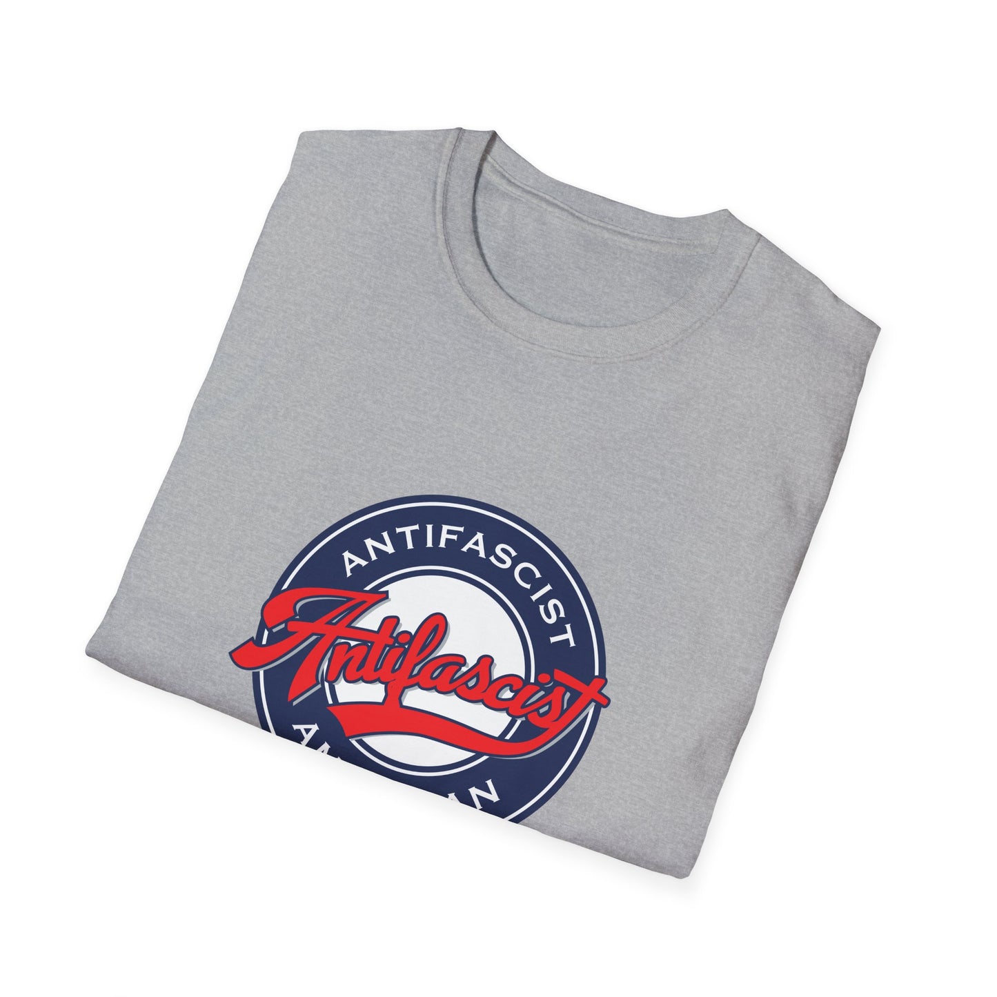 Antifascist American Baseball T-shirt