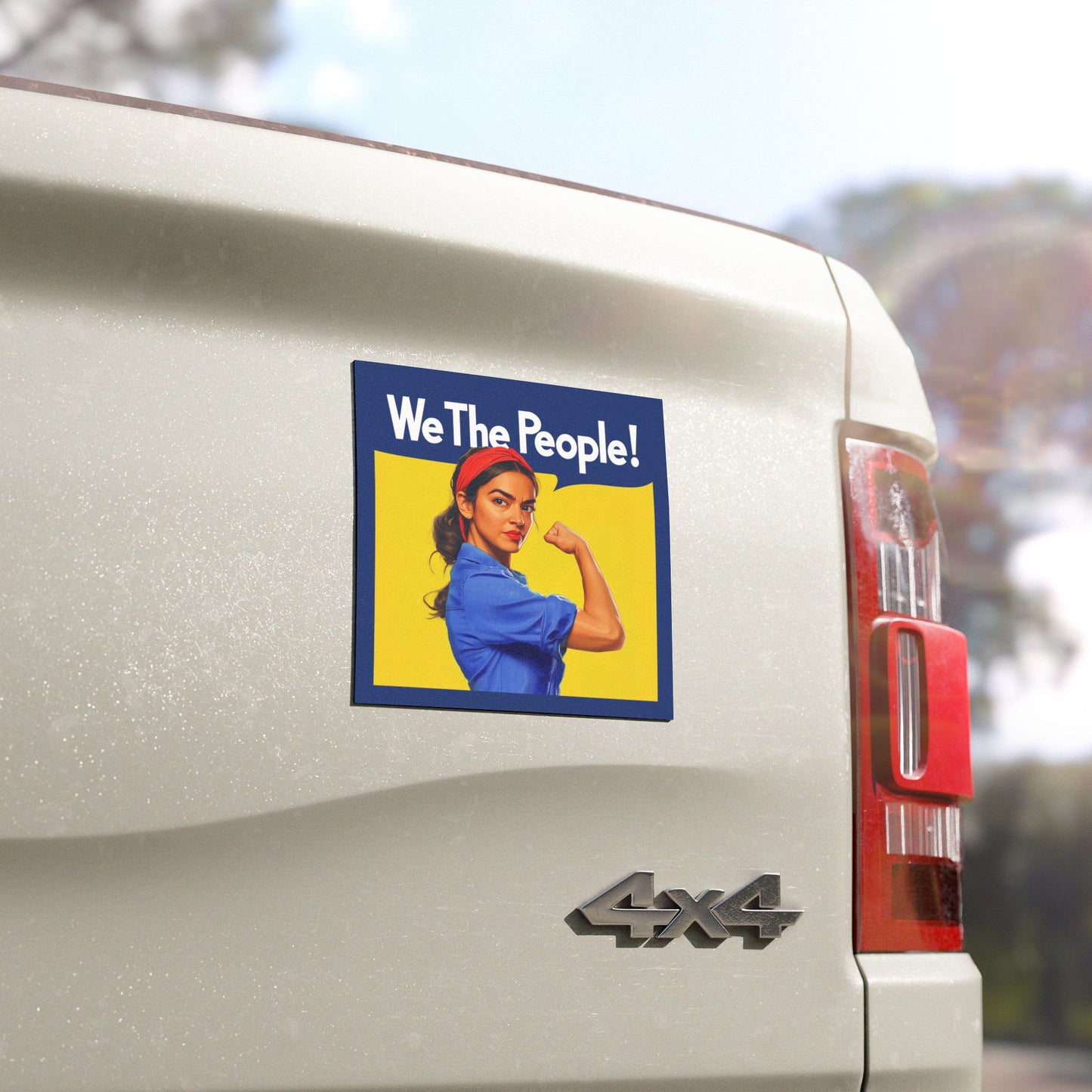 We The People - Car Magnet