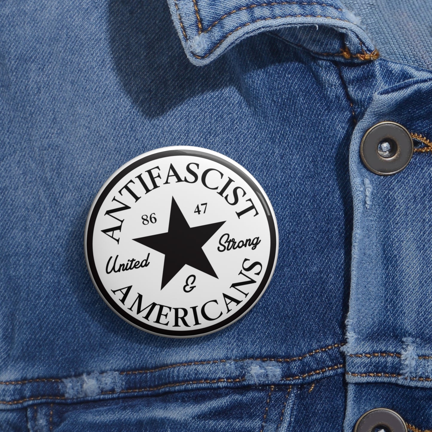 Antifascistes américains - Pin's