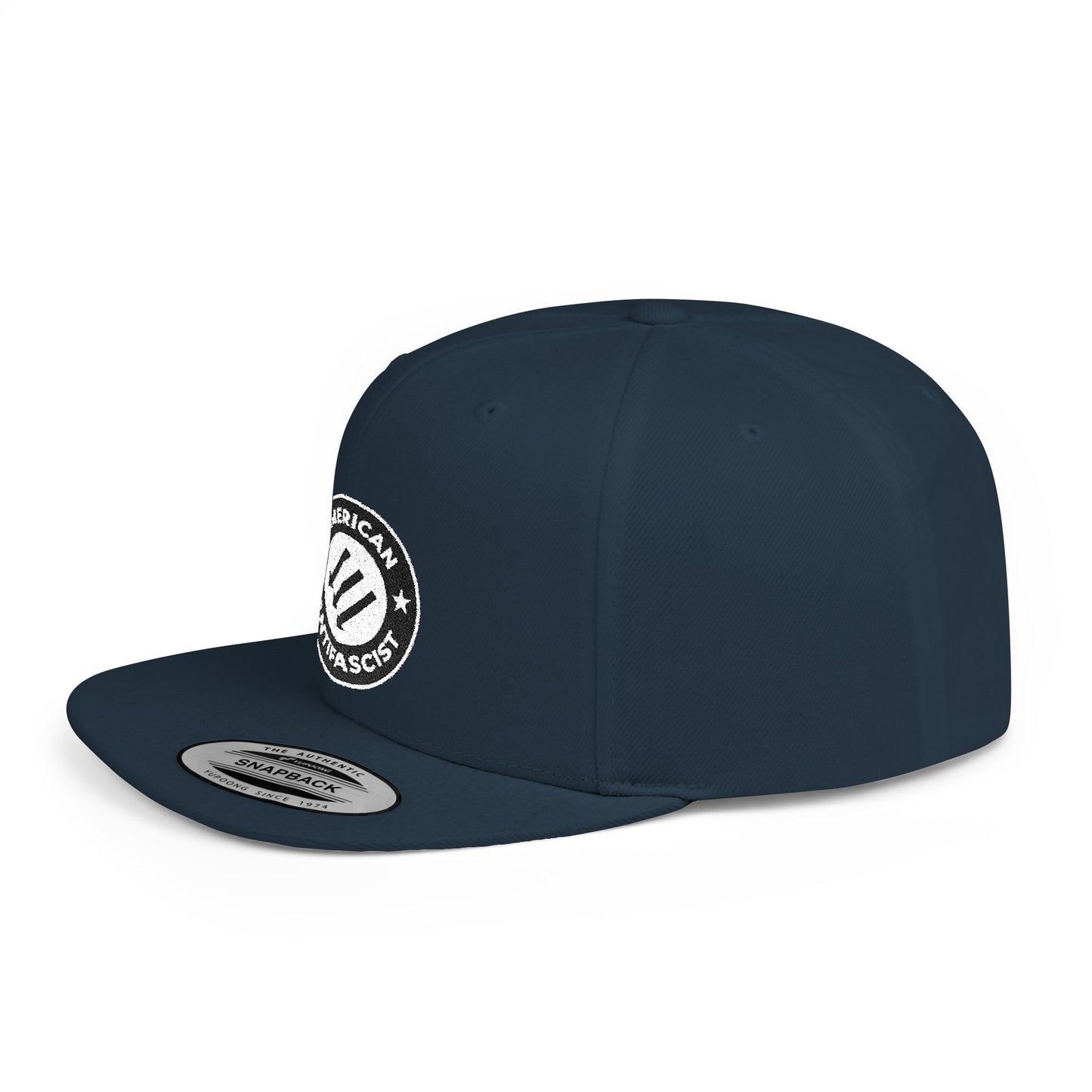 American Antifascist – Flat Bill Snapback Hat