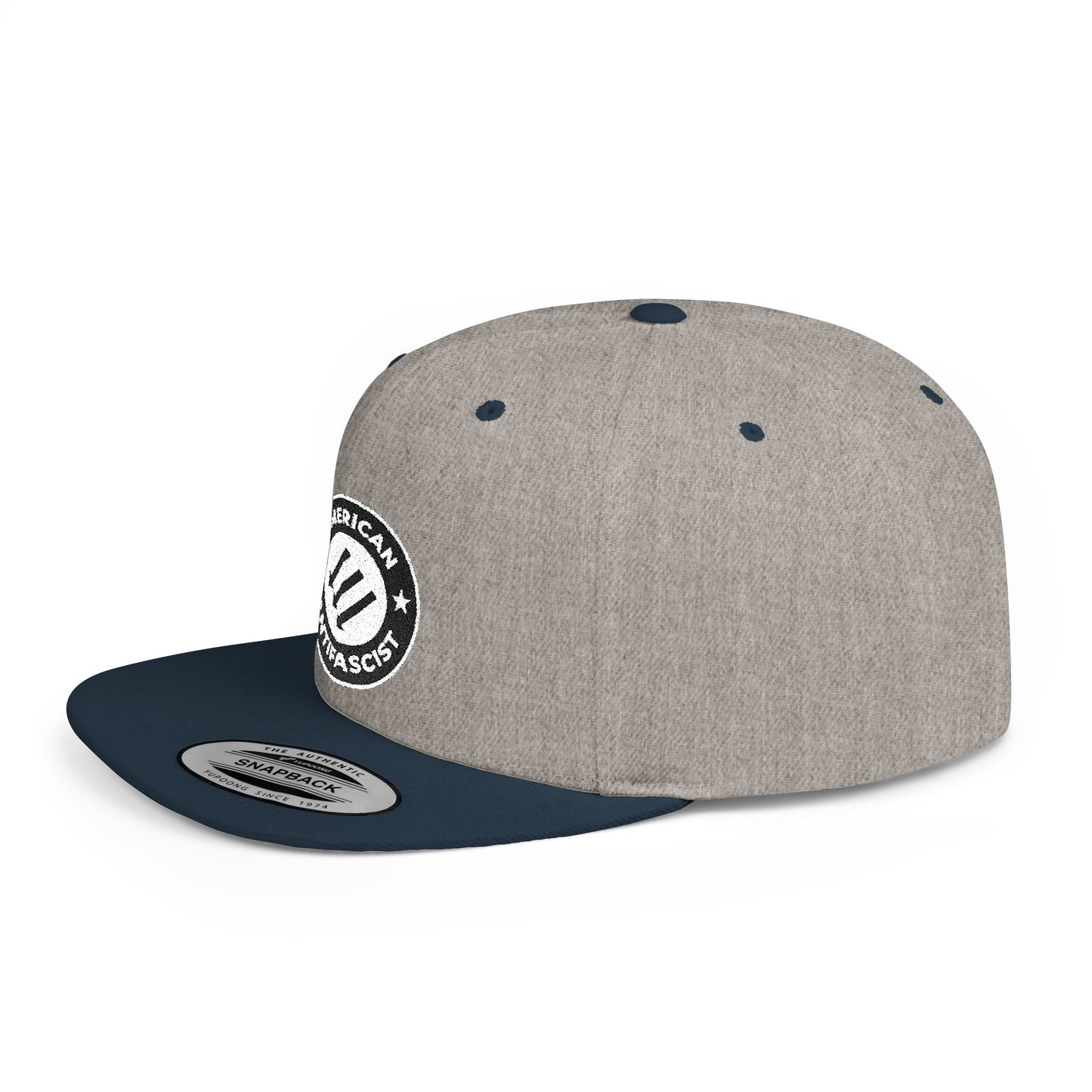 American Antifascist – Flat Bill Snapback Hat