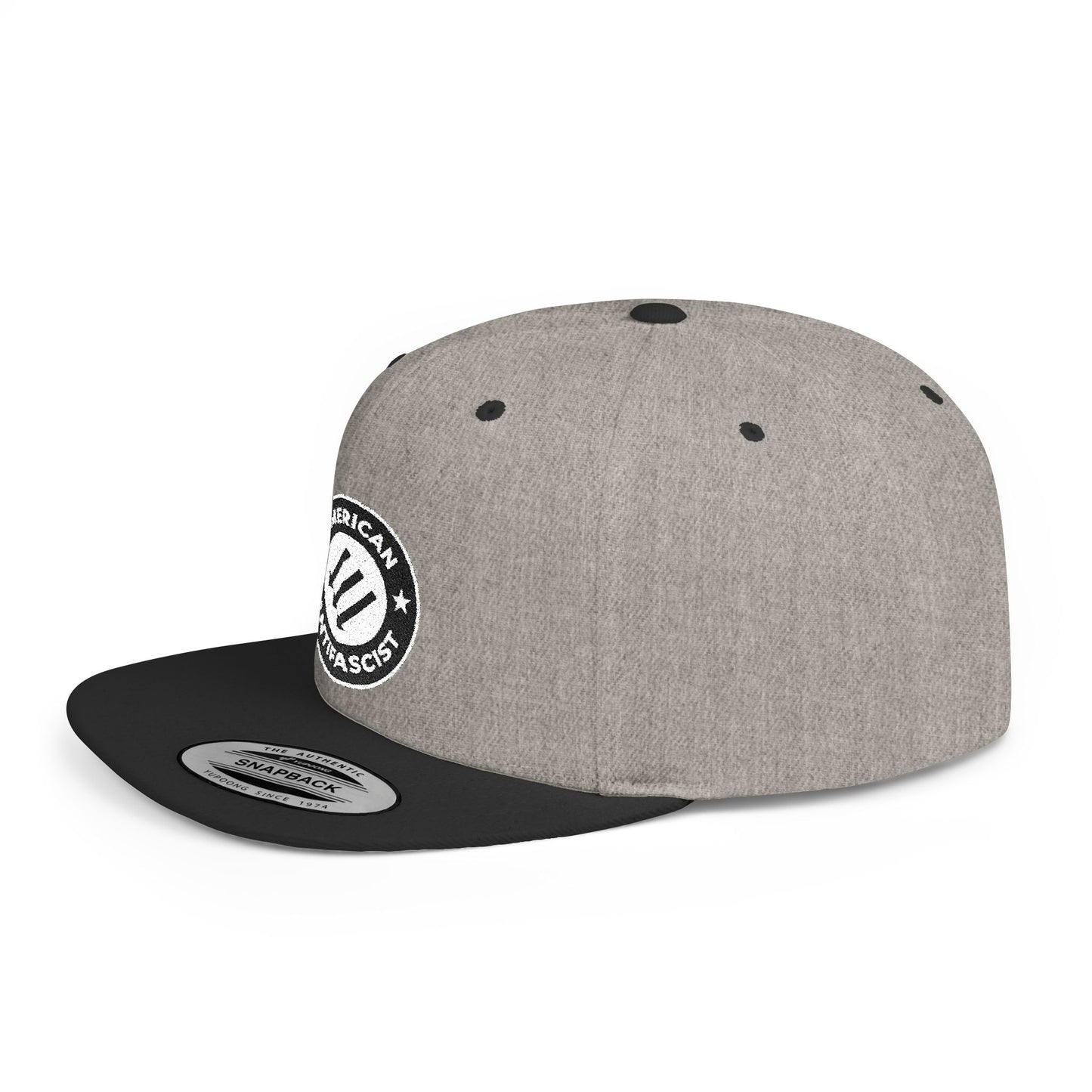 American Antifascist – Flat Bill Snapback Hat