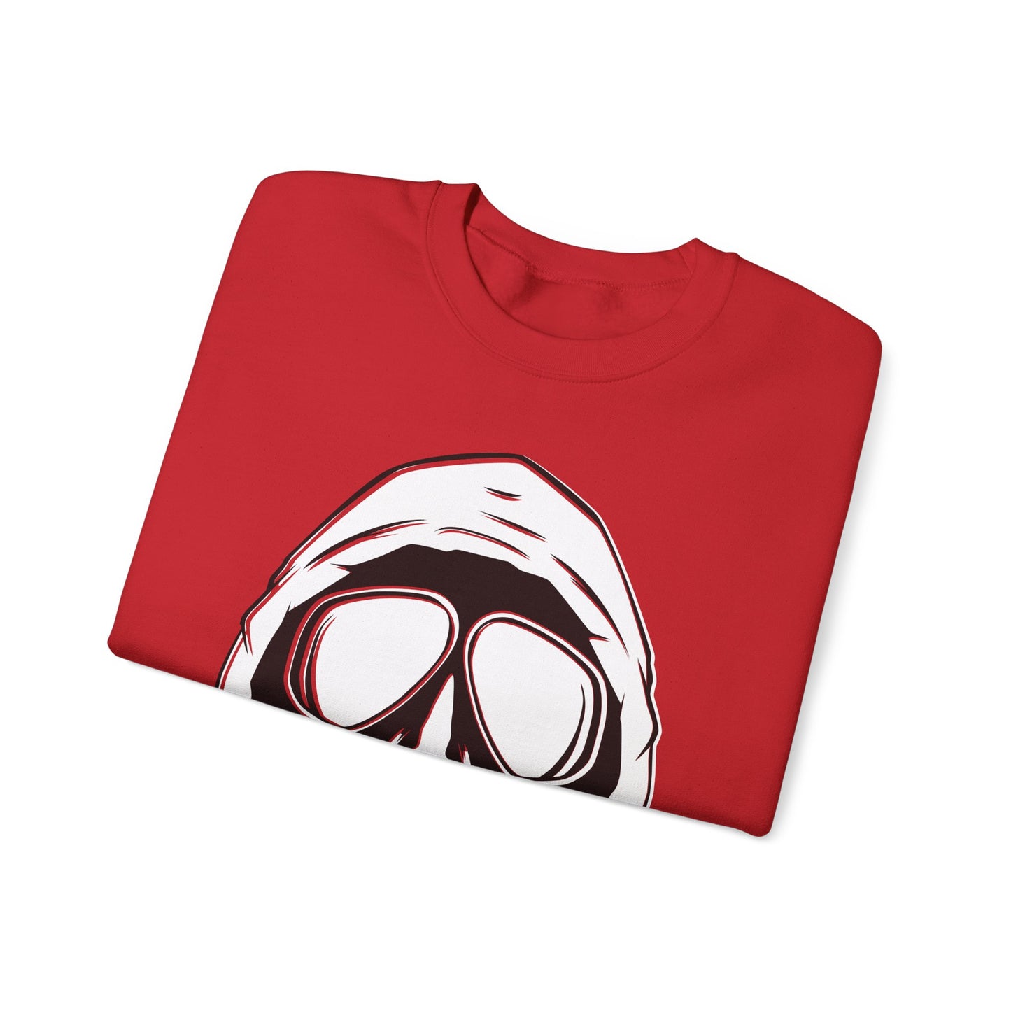 Hooded Antifa Gasmask Three Arrows - Sweatshirt