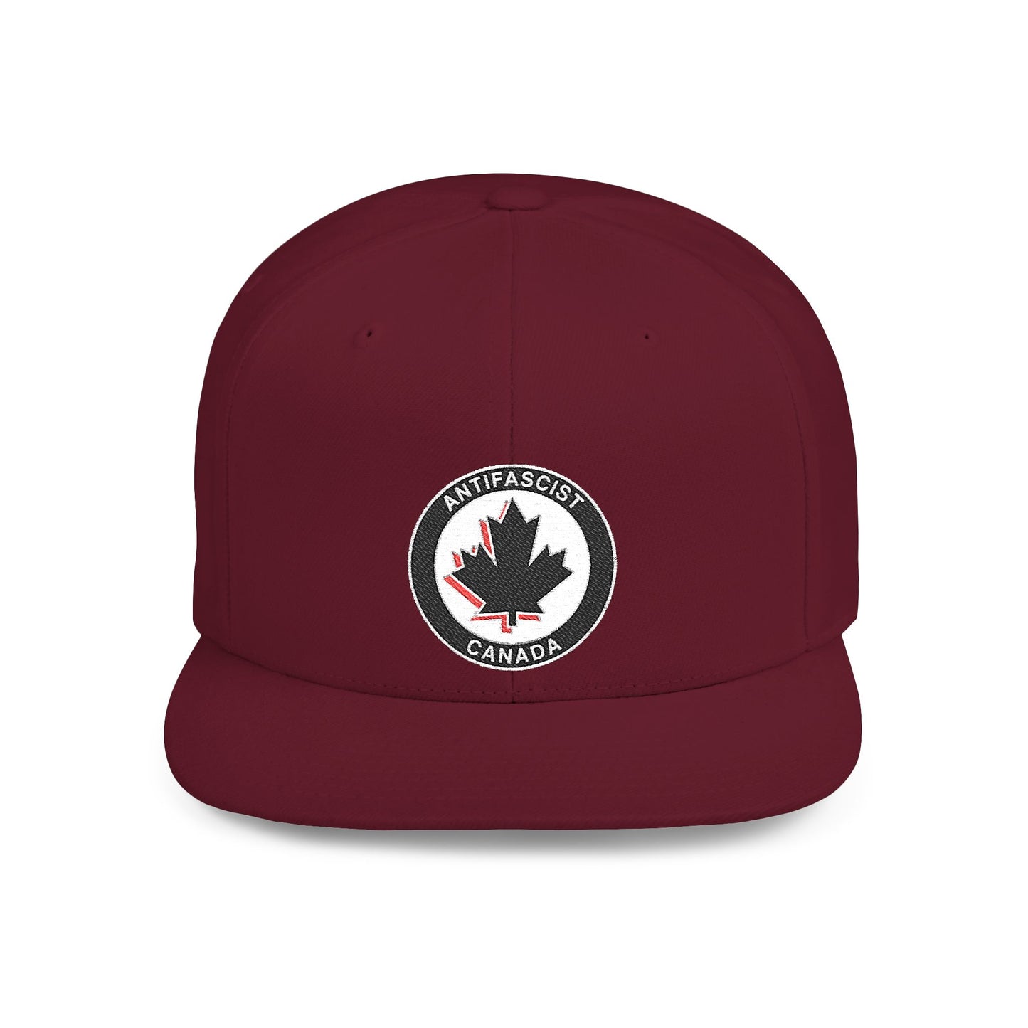 Antifascist Canada – Flat Bill Snapback Hat
