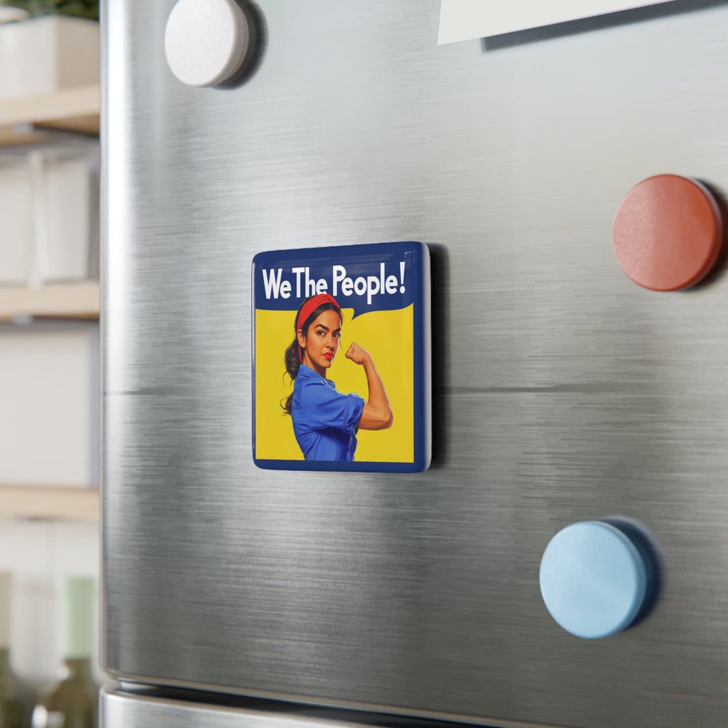 We The People AOC - Porcelain Magnet