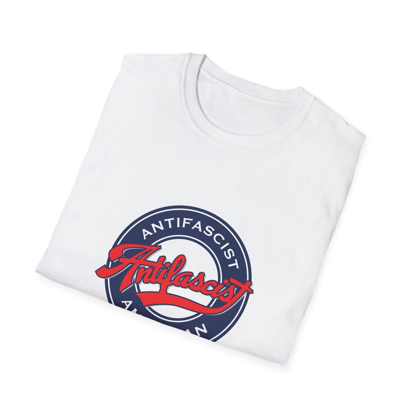 Antifascist American Baseball T-shirt