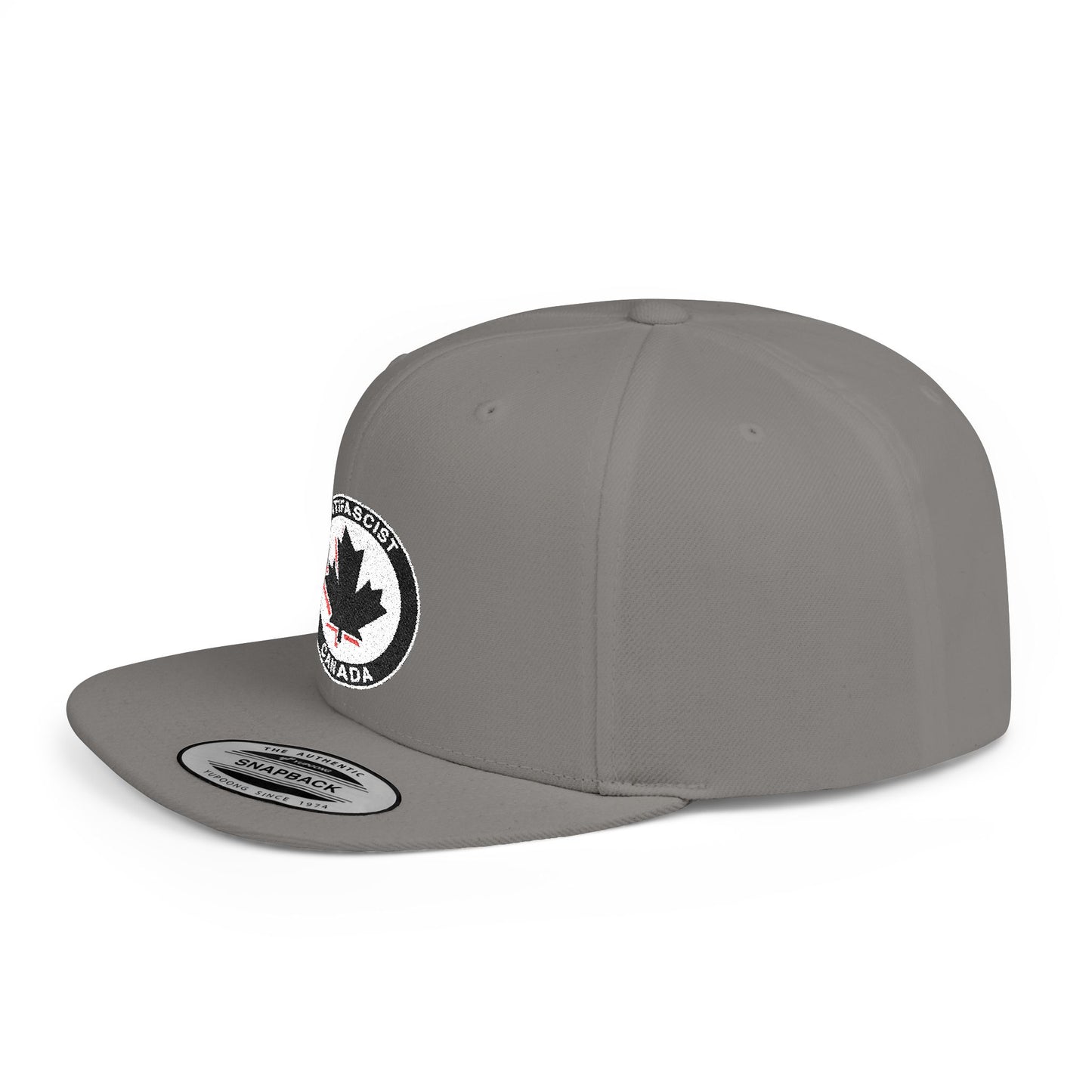 Antifascist Canada – Flat Bill Snapback Hat
