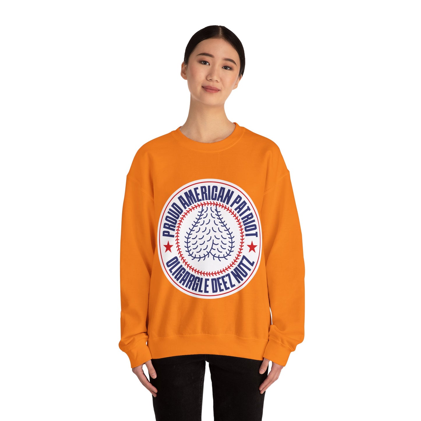 Proud American Patriot Oligargle Deez Nutz - Sweatshirt