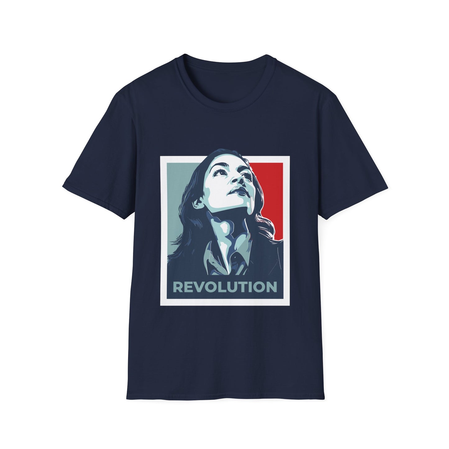 Alexandria Ocasio-Cortez AOC Revolution - T-Shirt