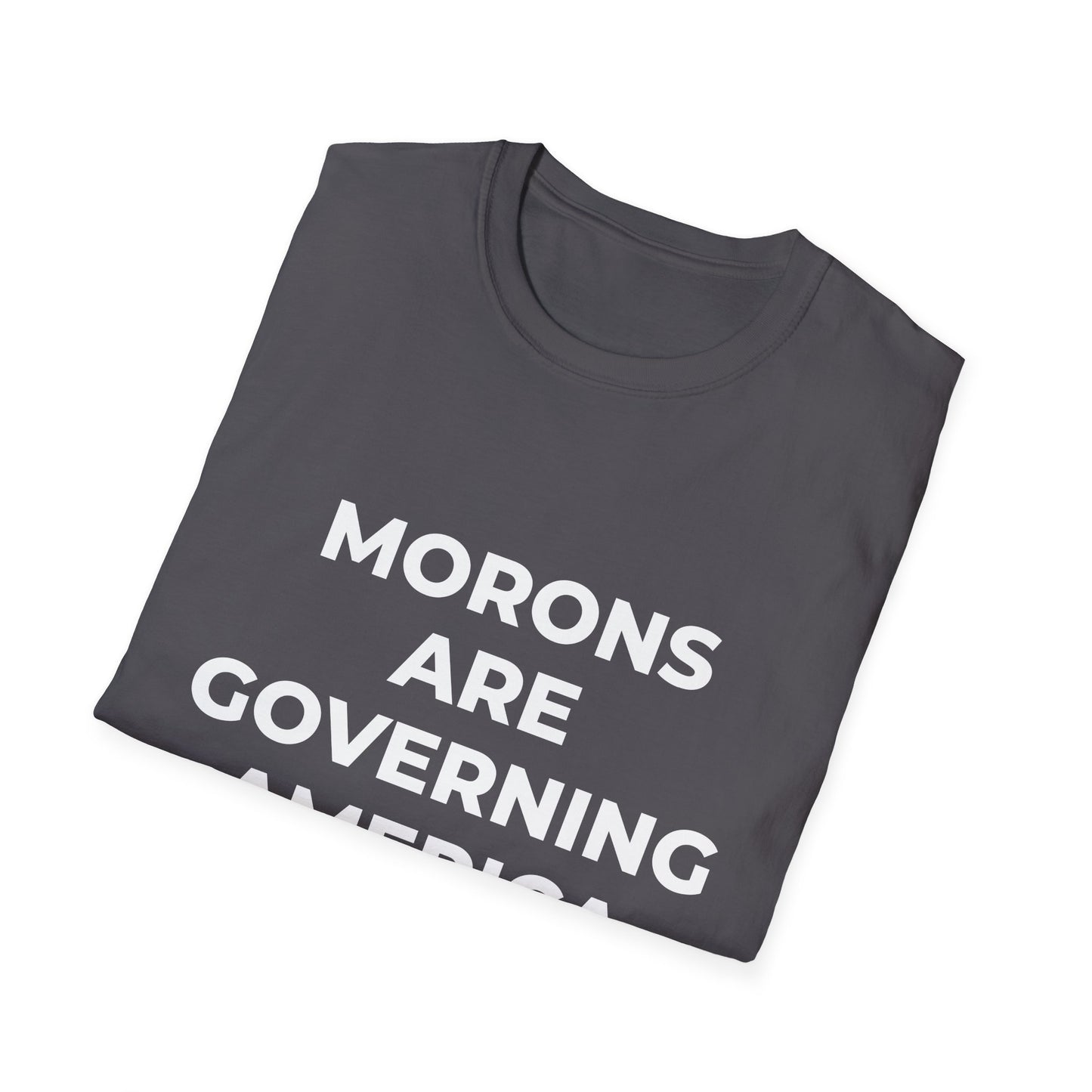 Les idiots gouvernent l'Amérique - T-shirt