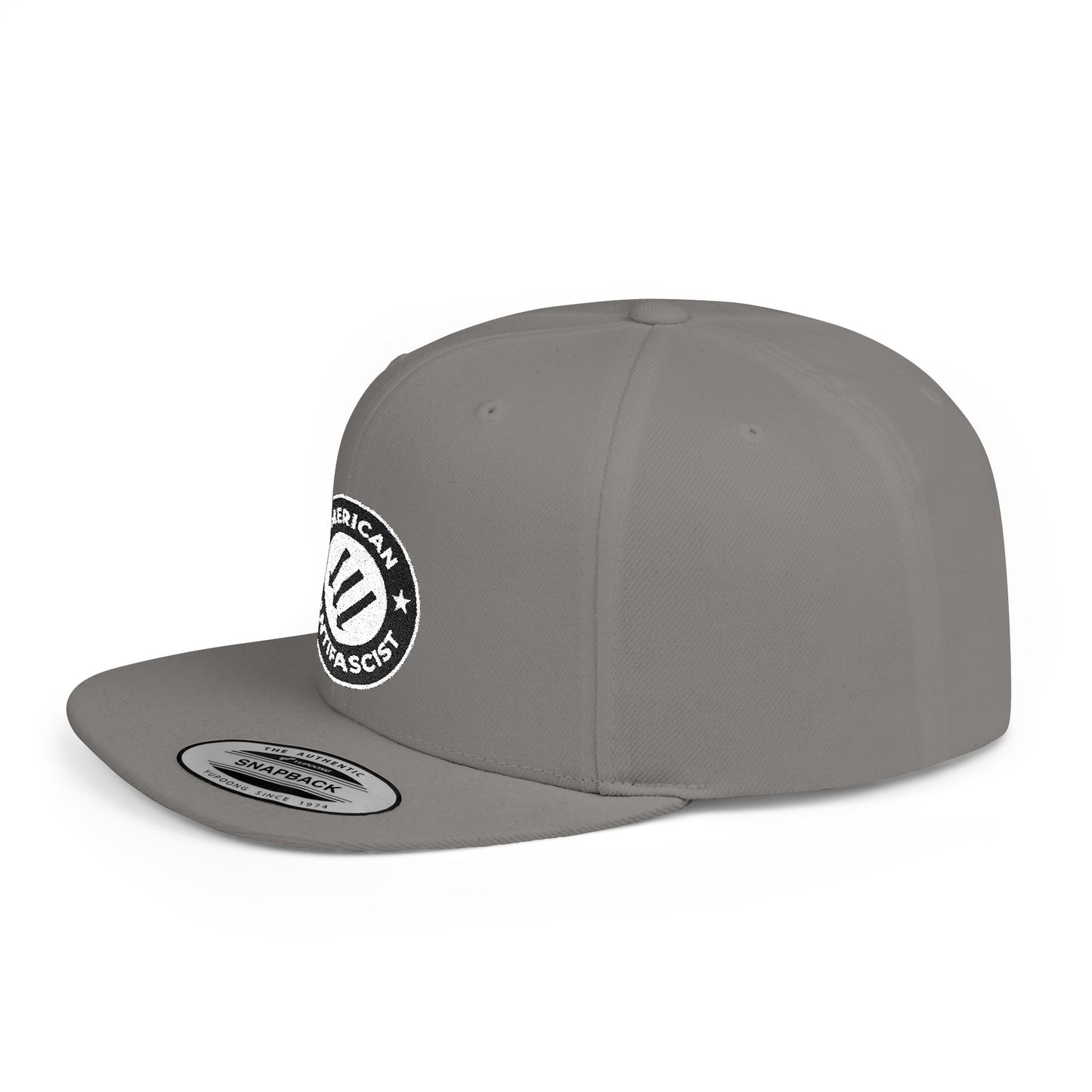 American Antifascist – Flat Bill Snapback Hat