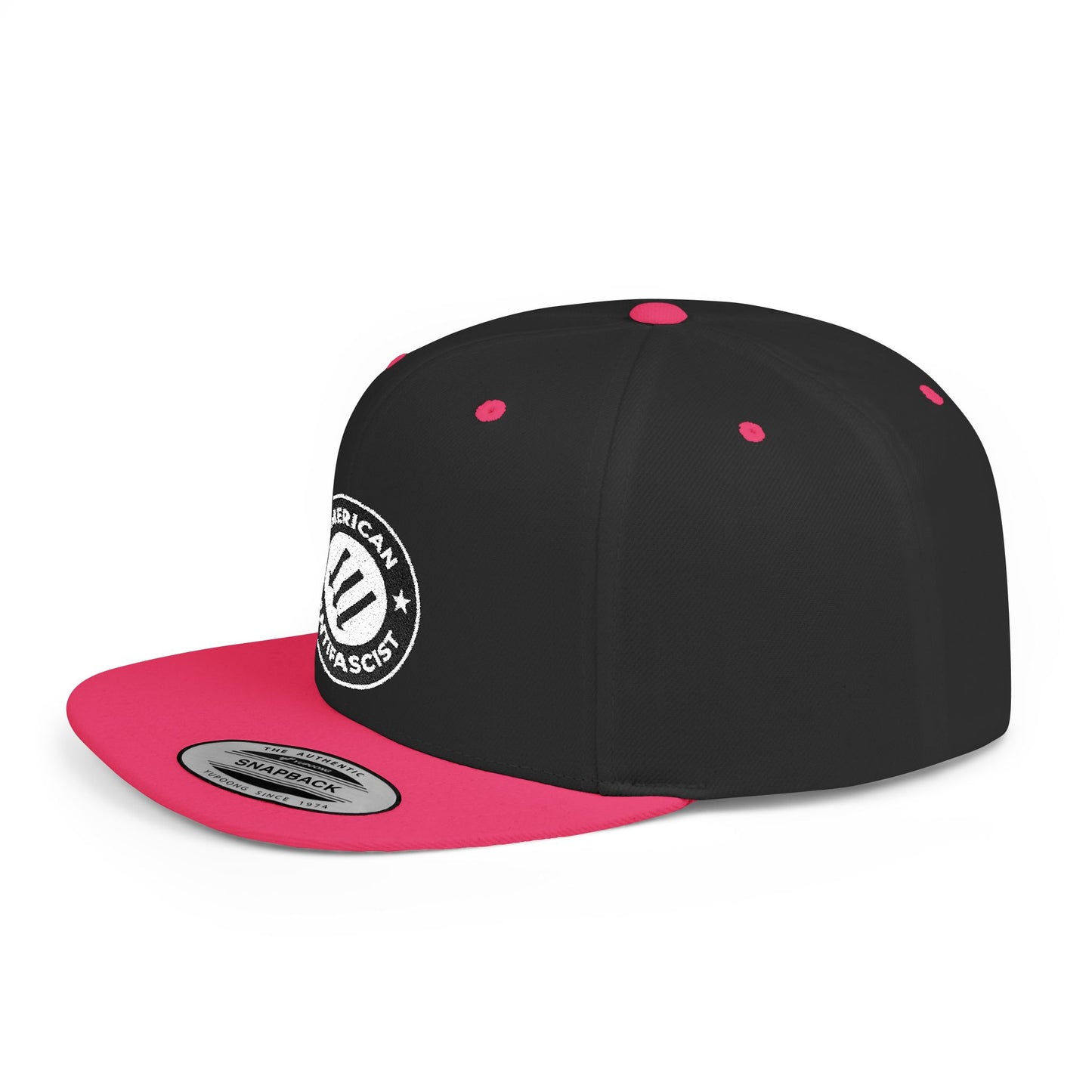 American Antifascist – Flat Bill Snapback Hat