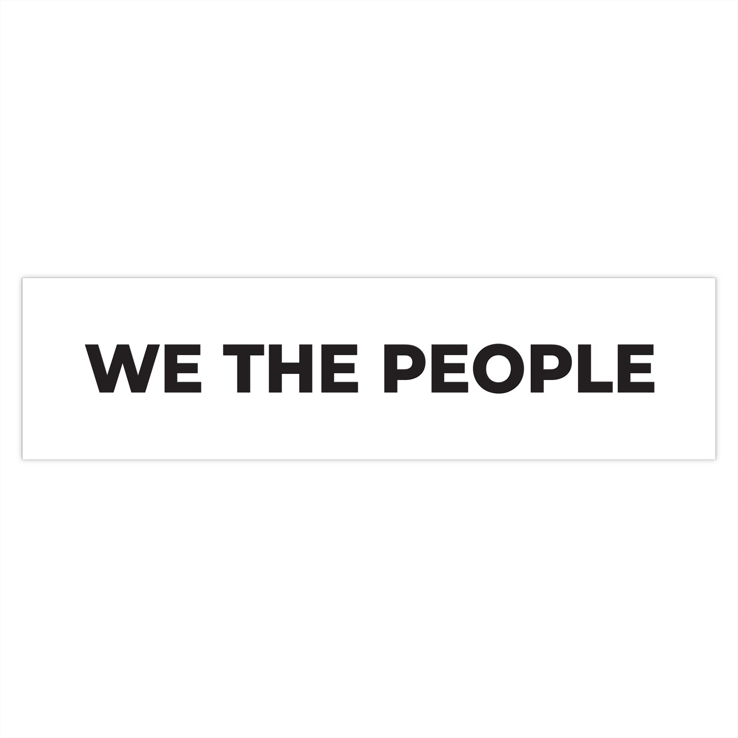 Bumper Stickers - We The People - Free Oppression