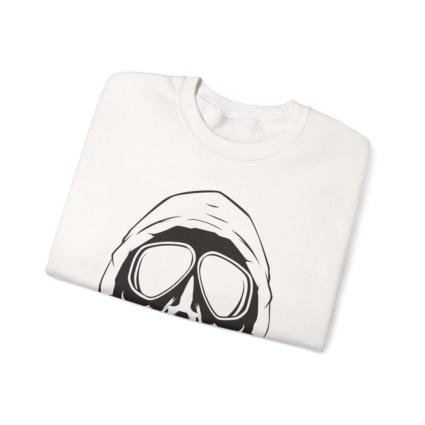Hooded Antifa Gasmask Three Arrows - Sweatshirt