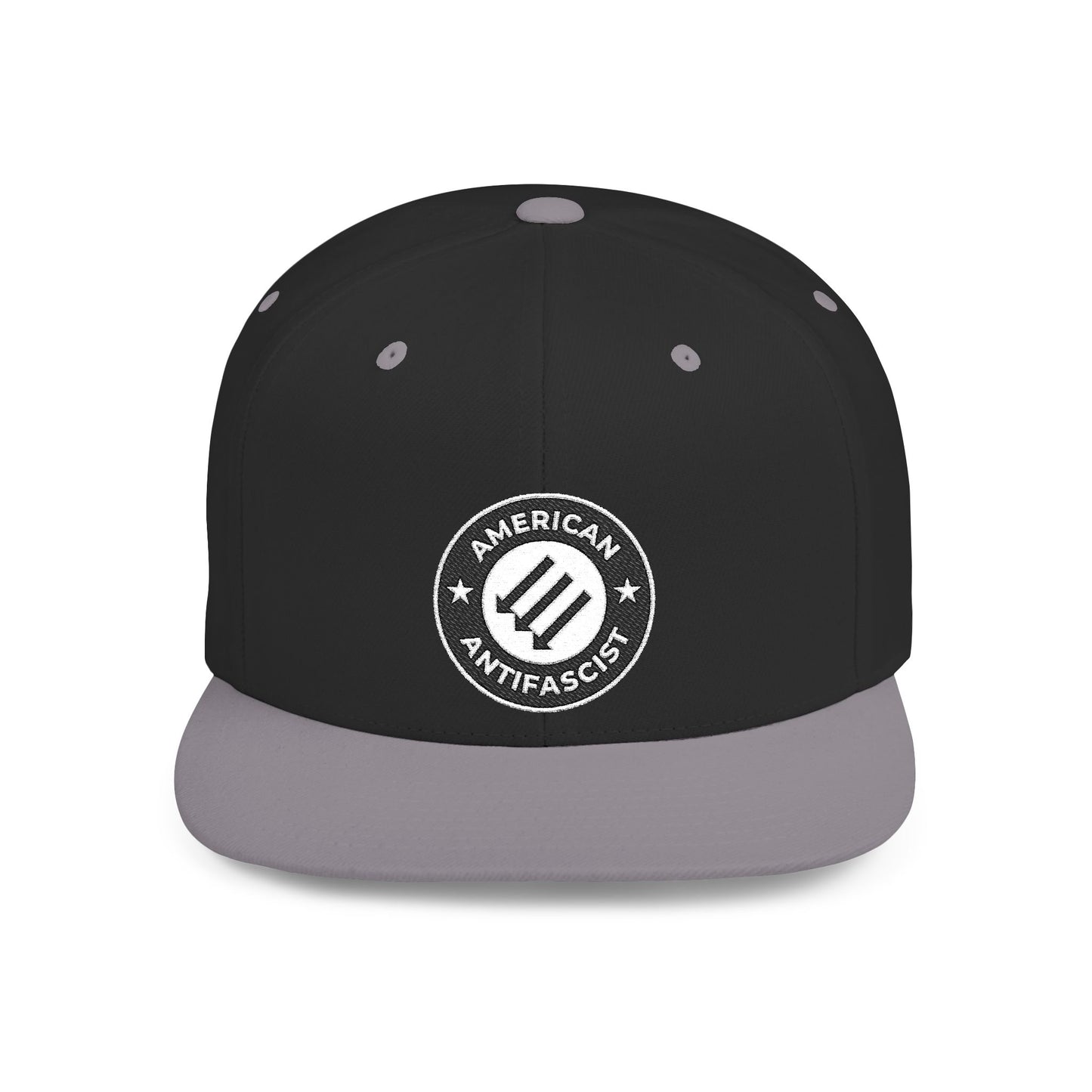 American Antifascist – Flat Bill Snapback Hat