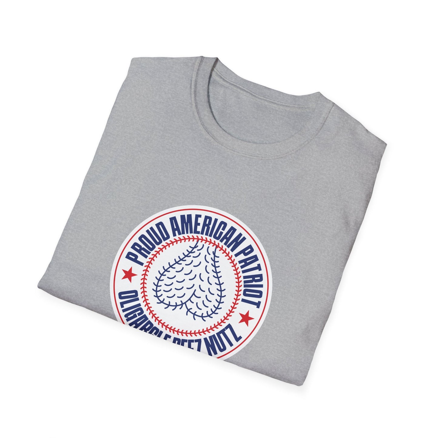 Proud American Patriot Oligargle Deez Nutz T-shirt