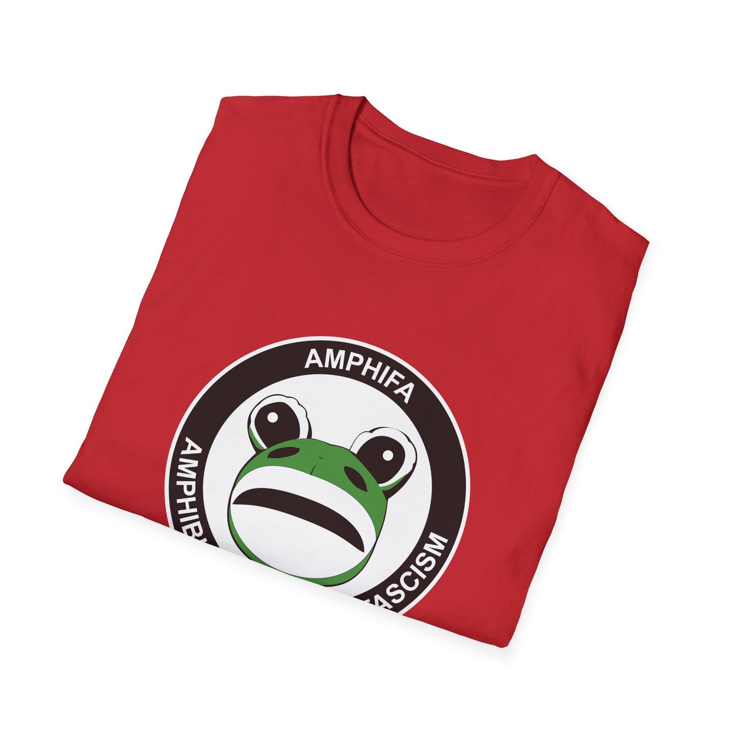 Amphifa — Amphibians Against Fascism - Portland Frog - T-Shirt