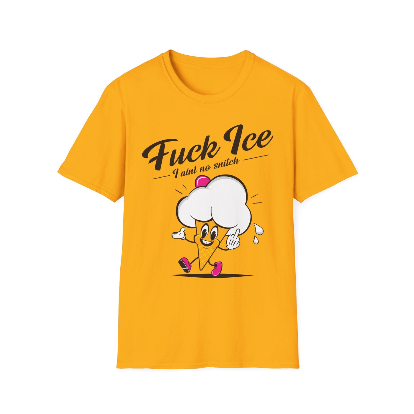 Fuck Ice I Aint No Snitch T-shirt
