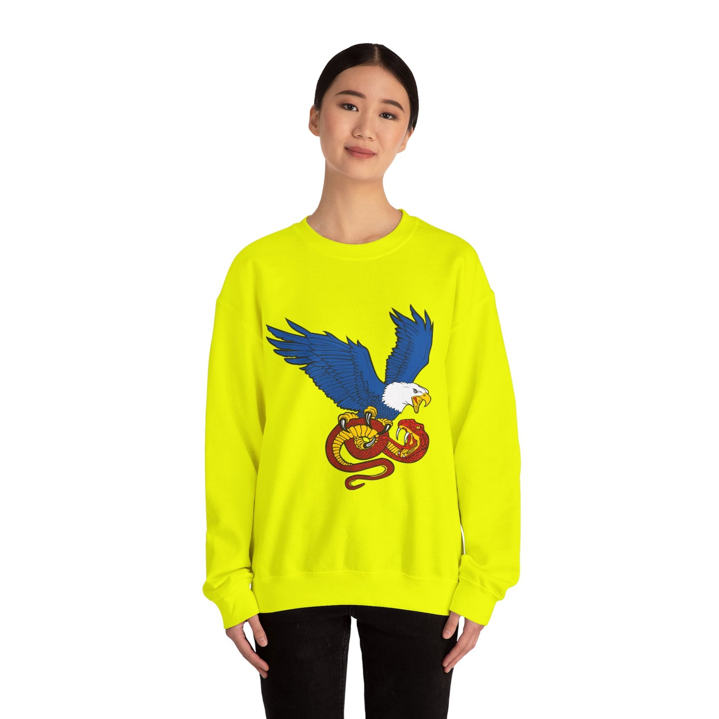 Democracy Eagle Vs. Fascist Snake - Sweatshirt
