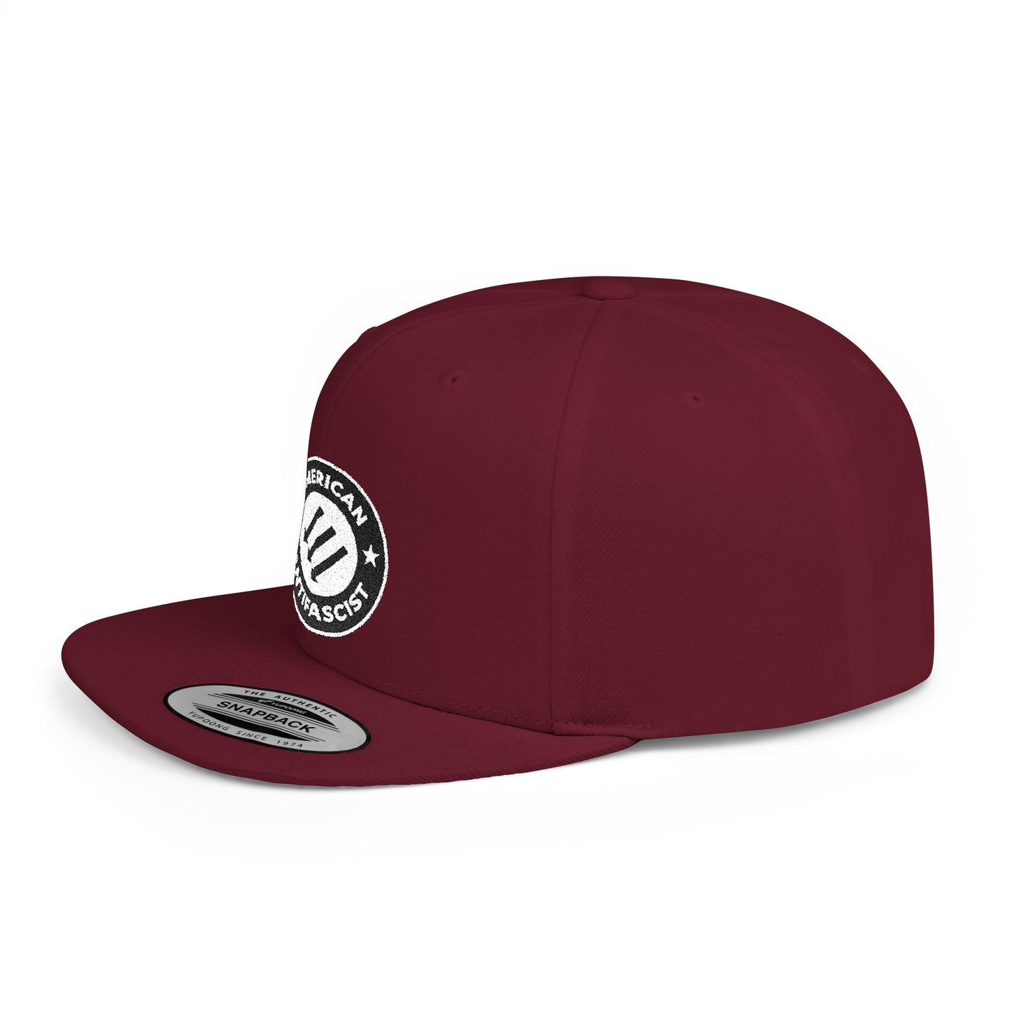 American Antifascist – Flat Bill Snapback Hat