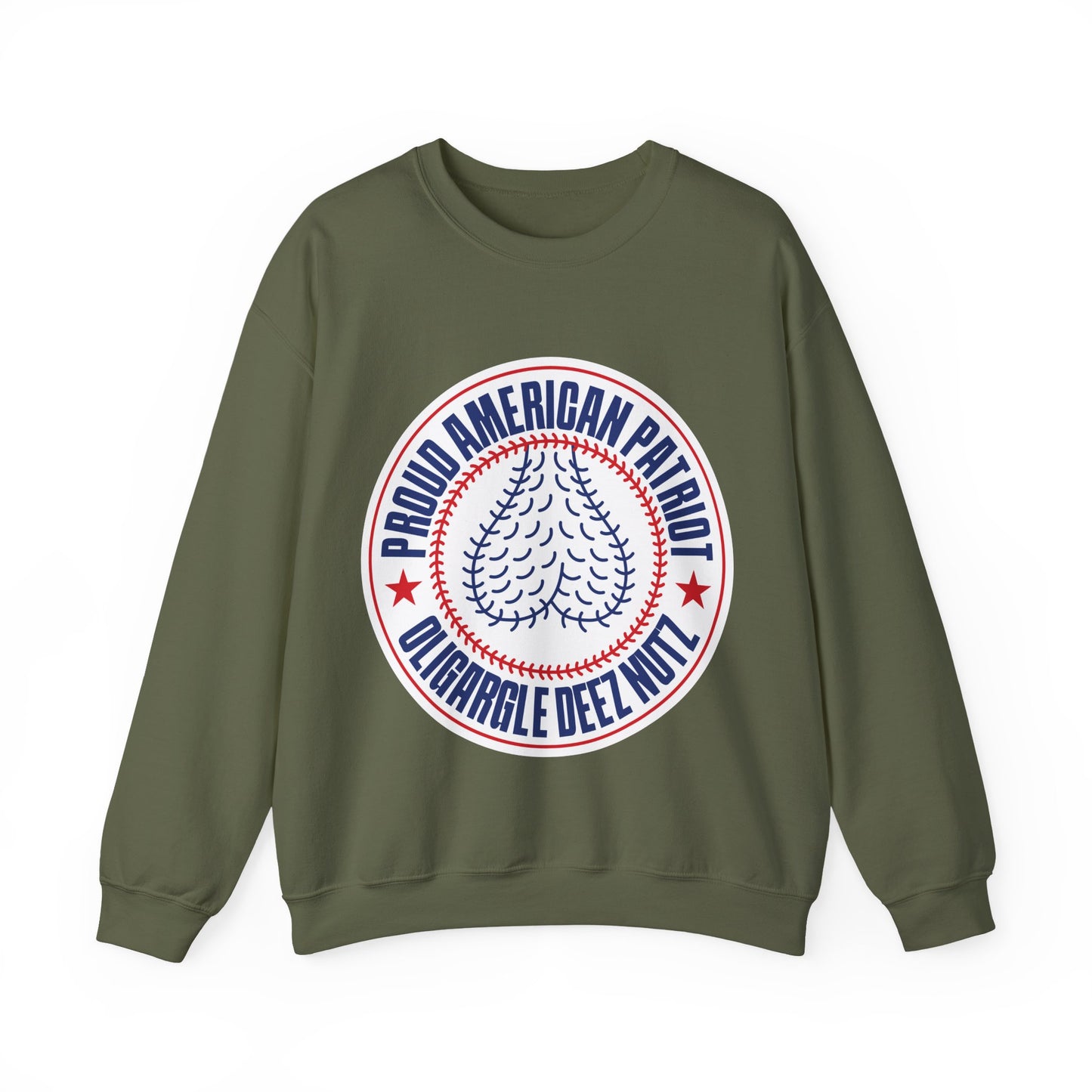 Proud American Patriot Oligargle Deez Nutz - Sweatshirt