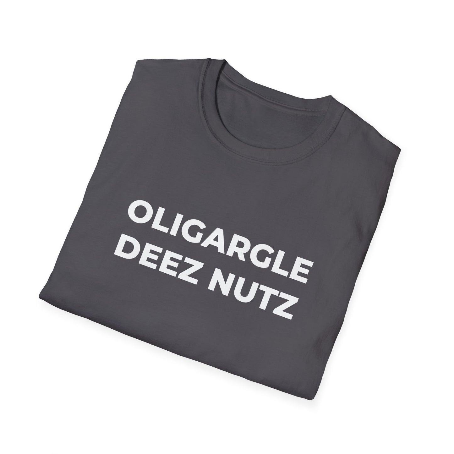 T-shirt Oligargle Deez Nutz
