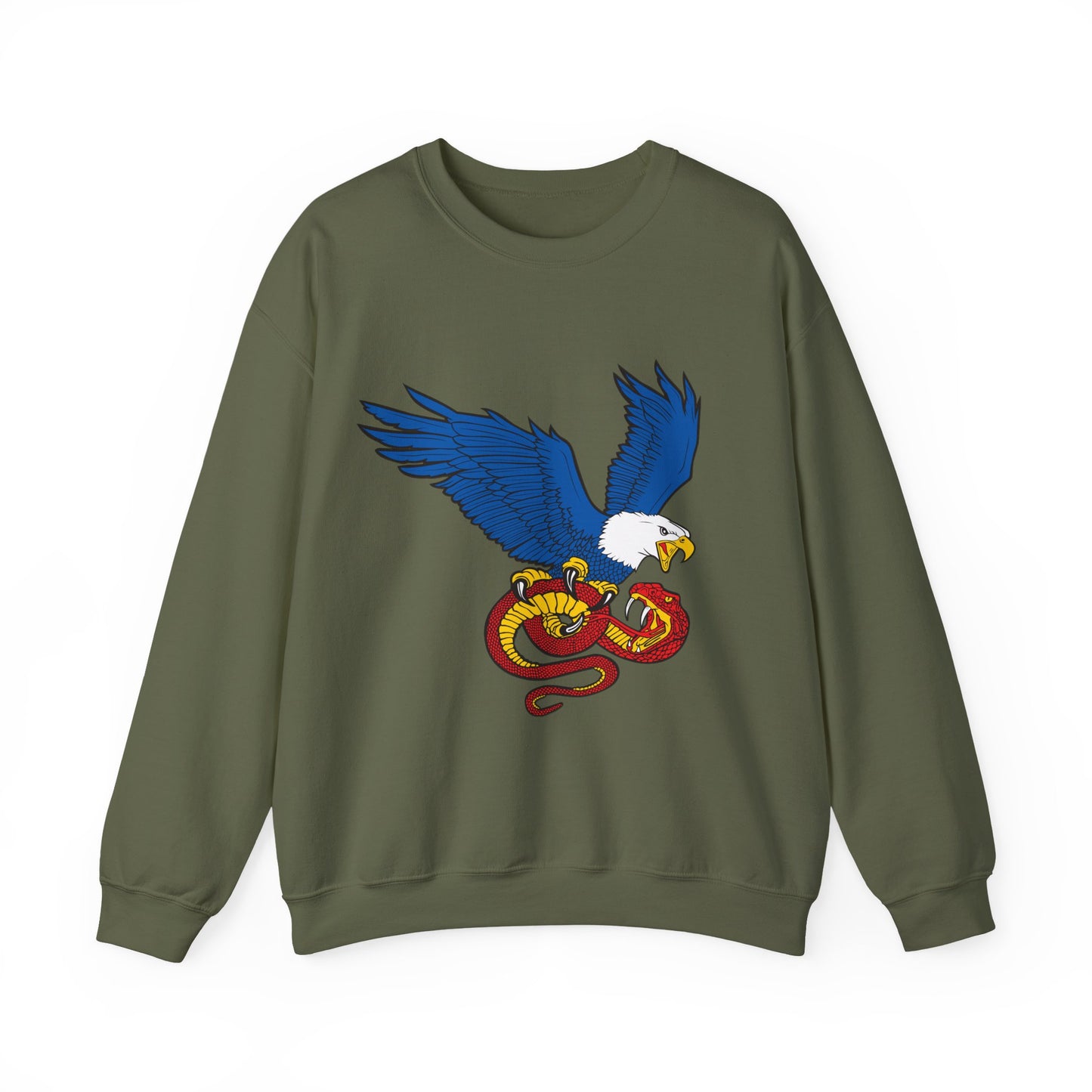 Democracy Eagle Vs. Fascist Snake - Sweatshirt