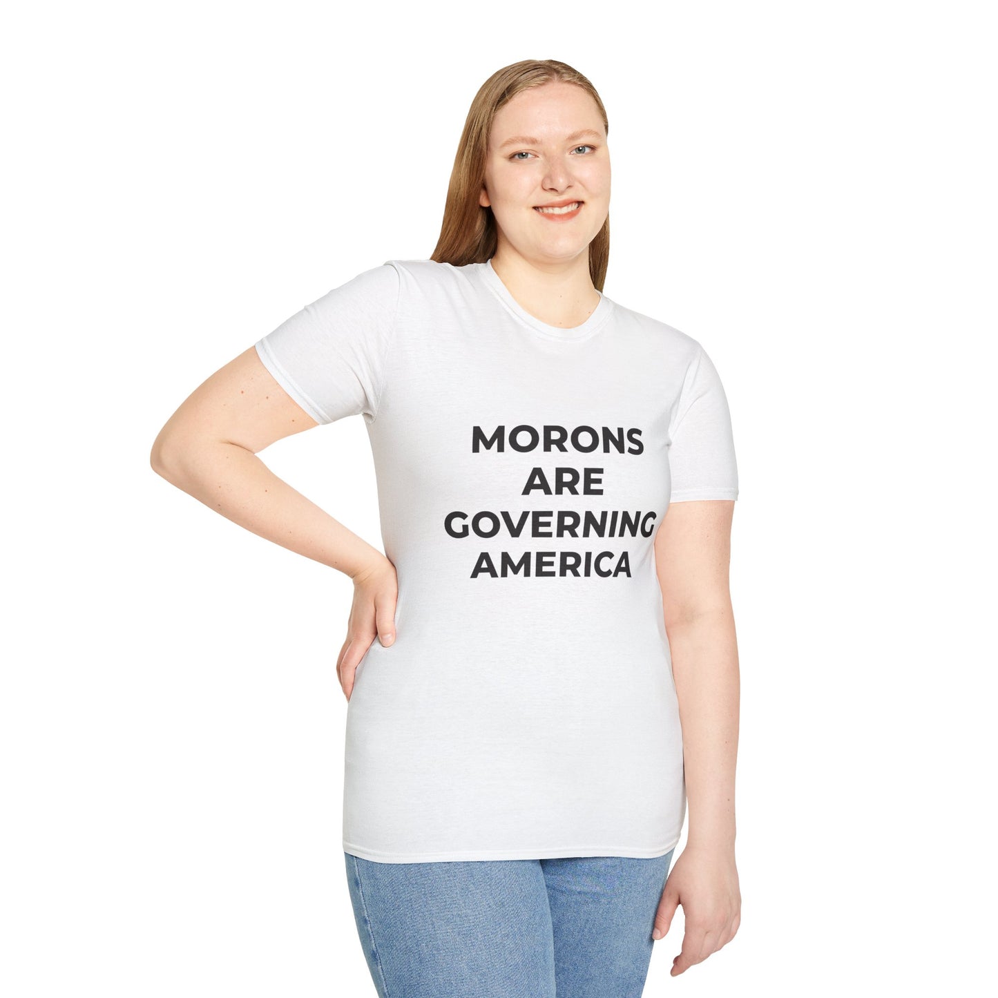 Les idiots gouvernent l'Amérique - T-shirt