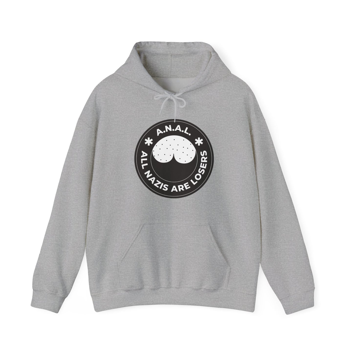 All Nazis Are Losers A.N.A.L. - Hoodie