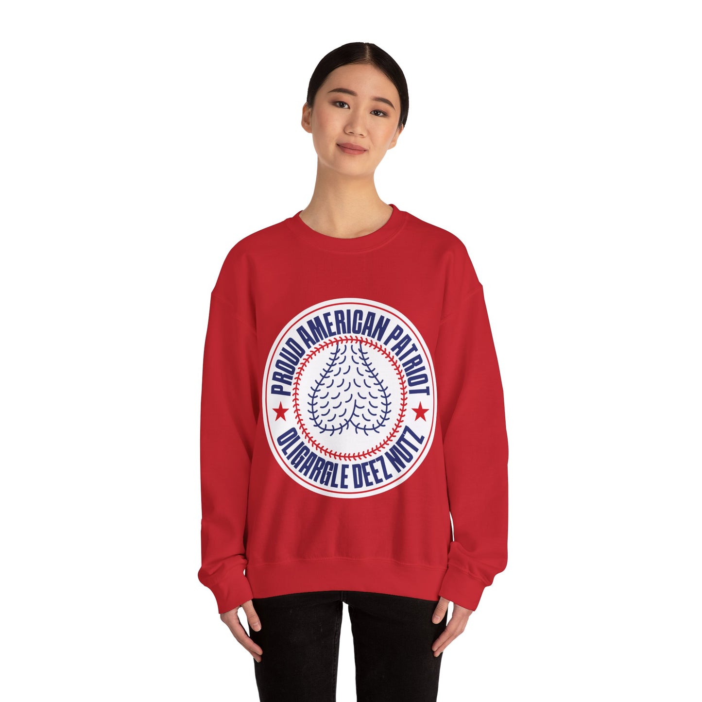 Proud American Patriot Oligargle Deez Nutz - Sweatshirt