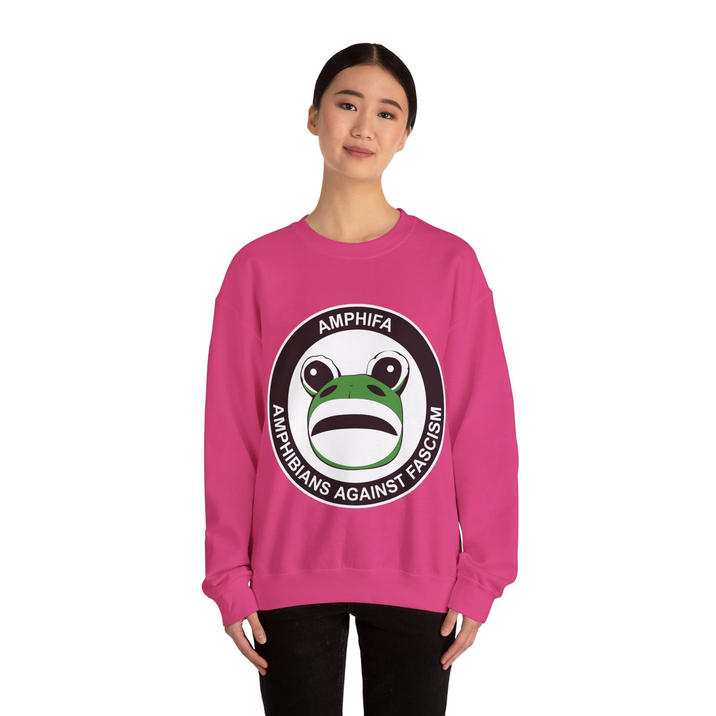 Amphifa Amphibians Against Fascism - Sweatshirt