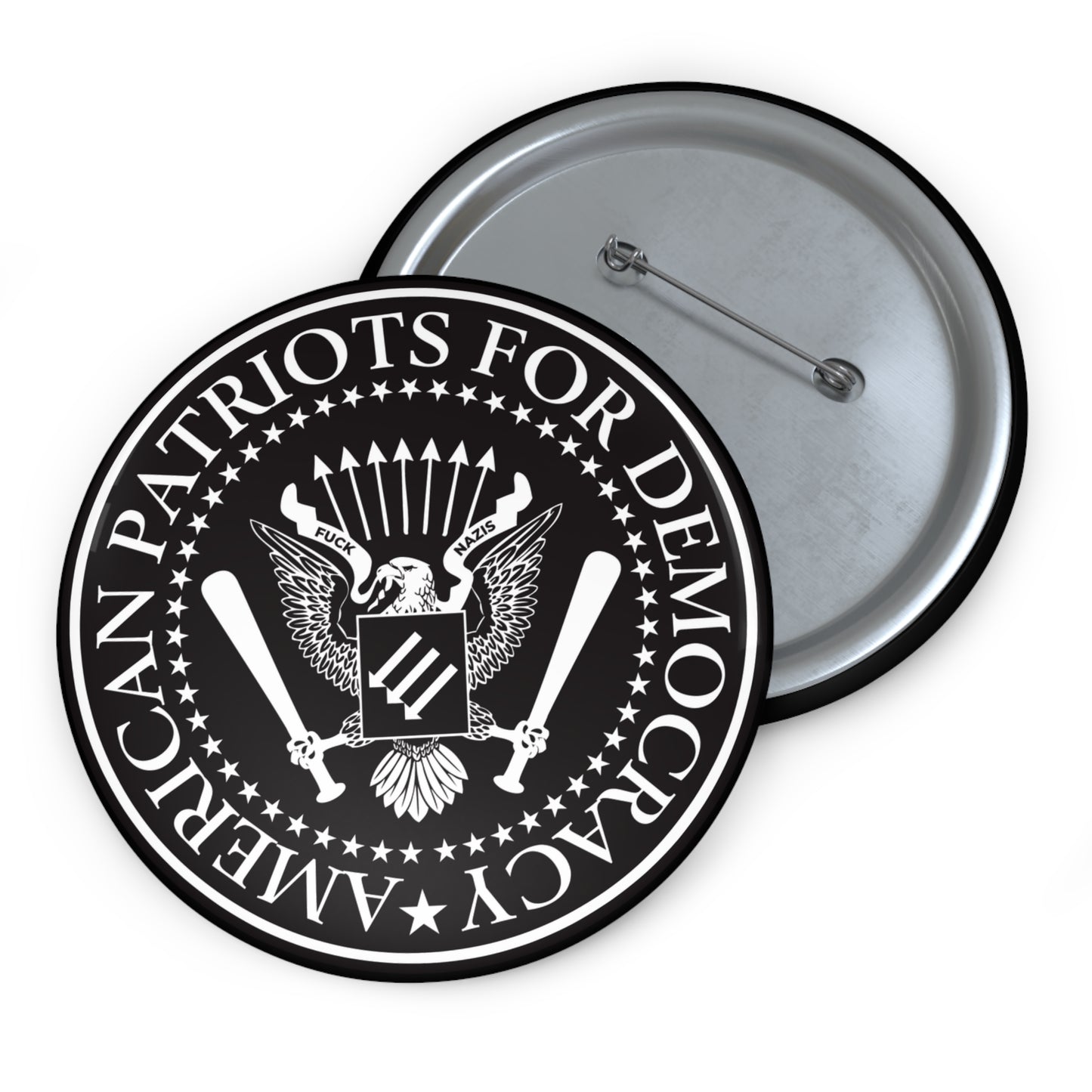 American Patriots For Democracy - Pin Buttons