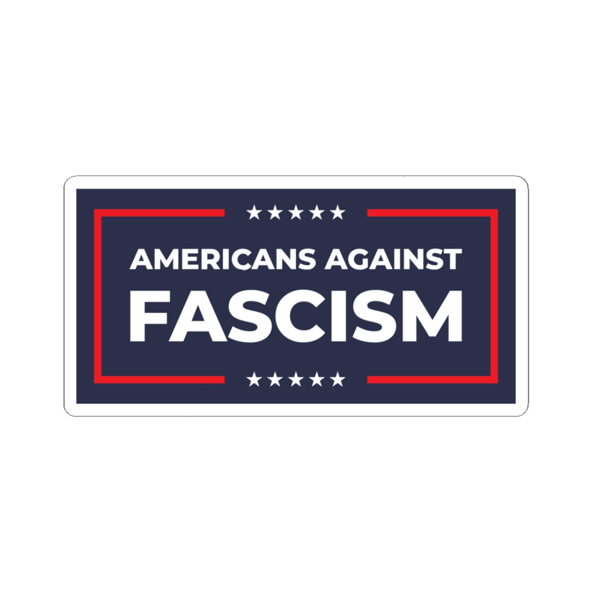 Americans Against Fascism - Kiss-Cut Sticker