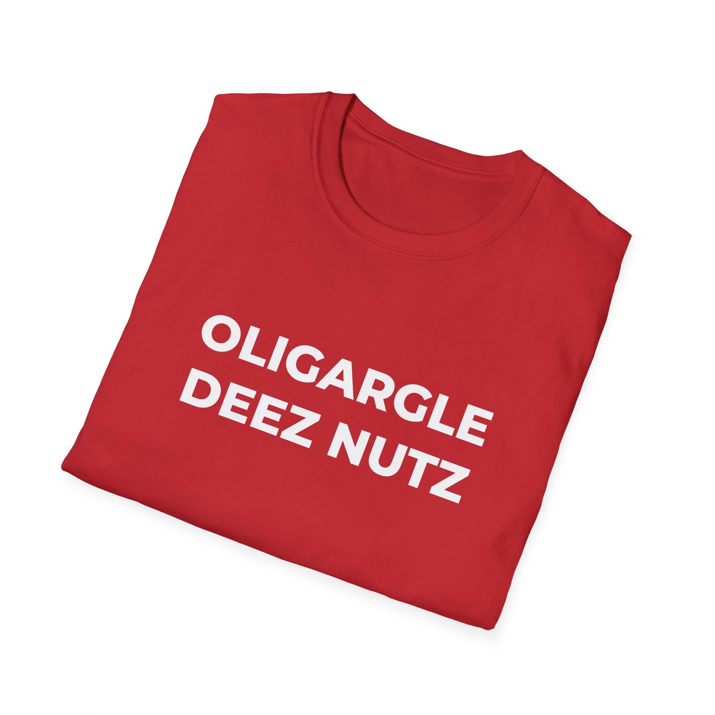 T-shirt Oligargle Deez Nutz