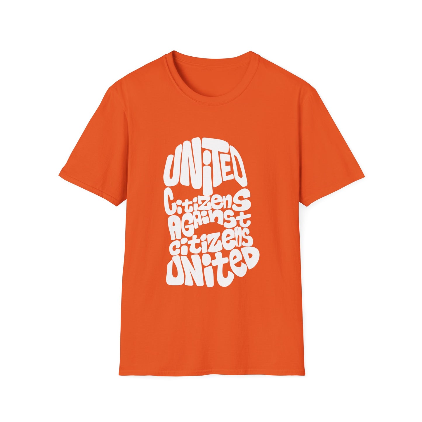 United Citizens Against Citizens United Balaclava T-shirt