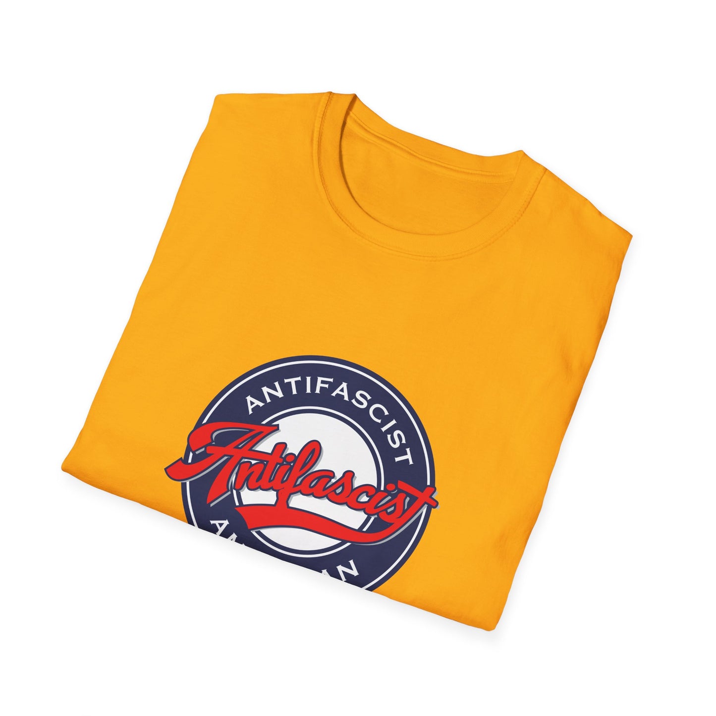Antifascist American Baseball T-shirt
