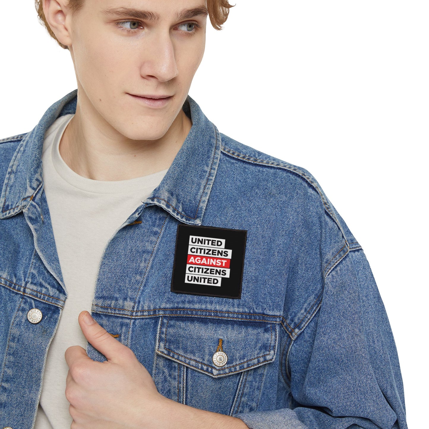 United Citizens Against Citizens United - Iron-On Patch