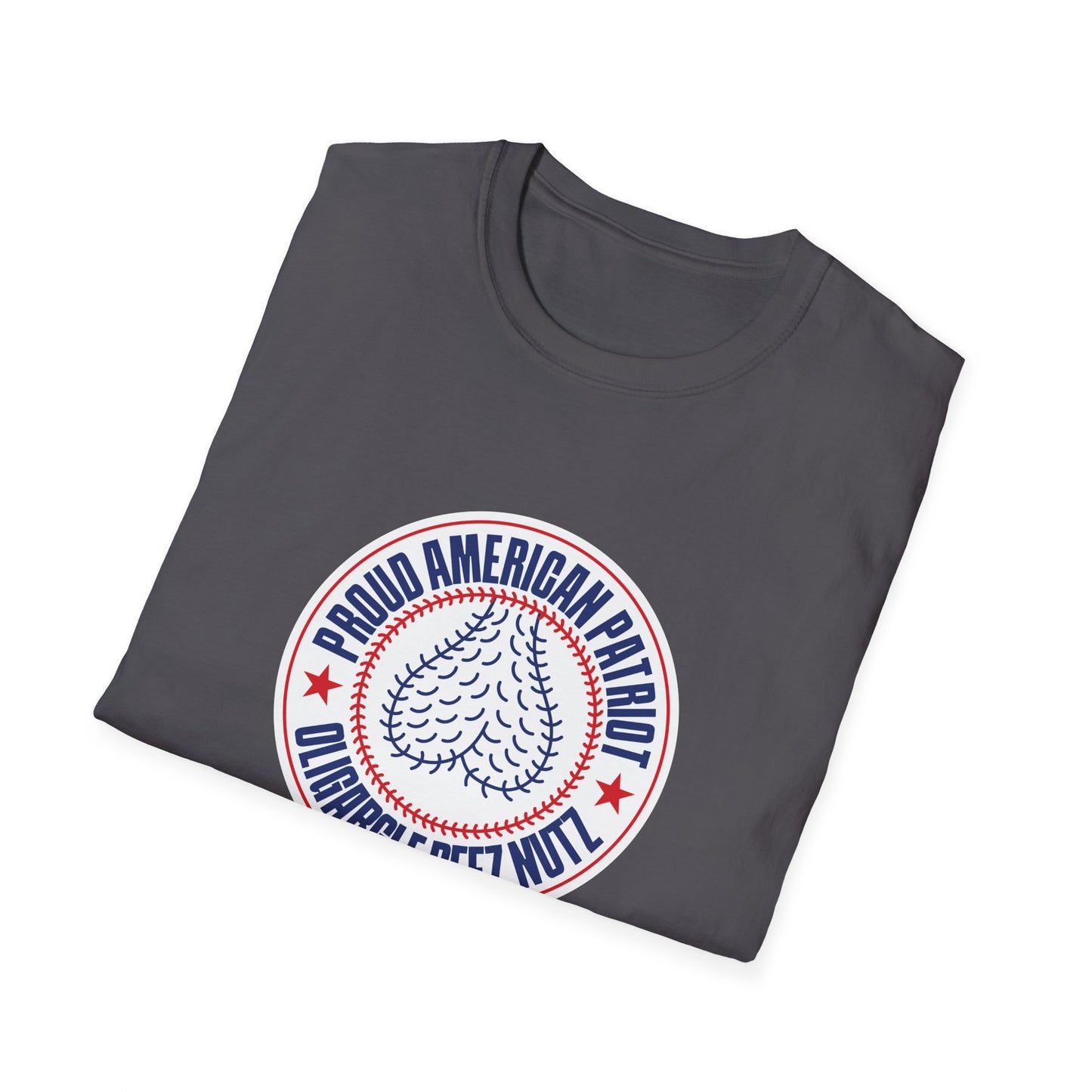 Proud American Patriot Oligargle Deez Nutz T-shirt