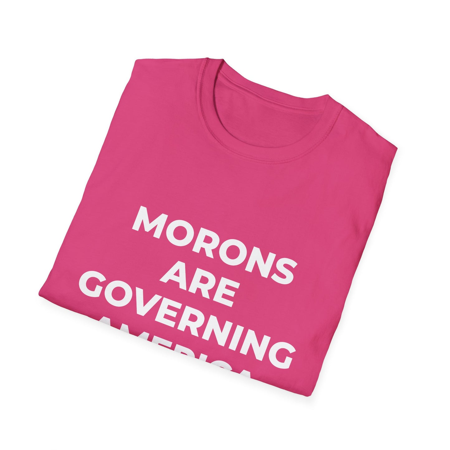 Les idiots gouvernent l'Amérique - T-shirt