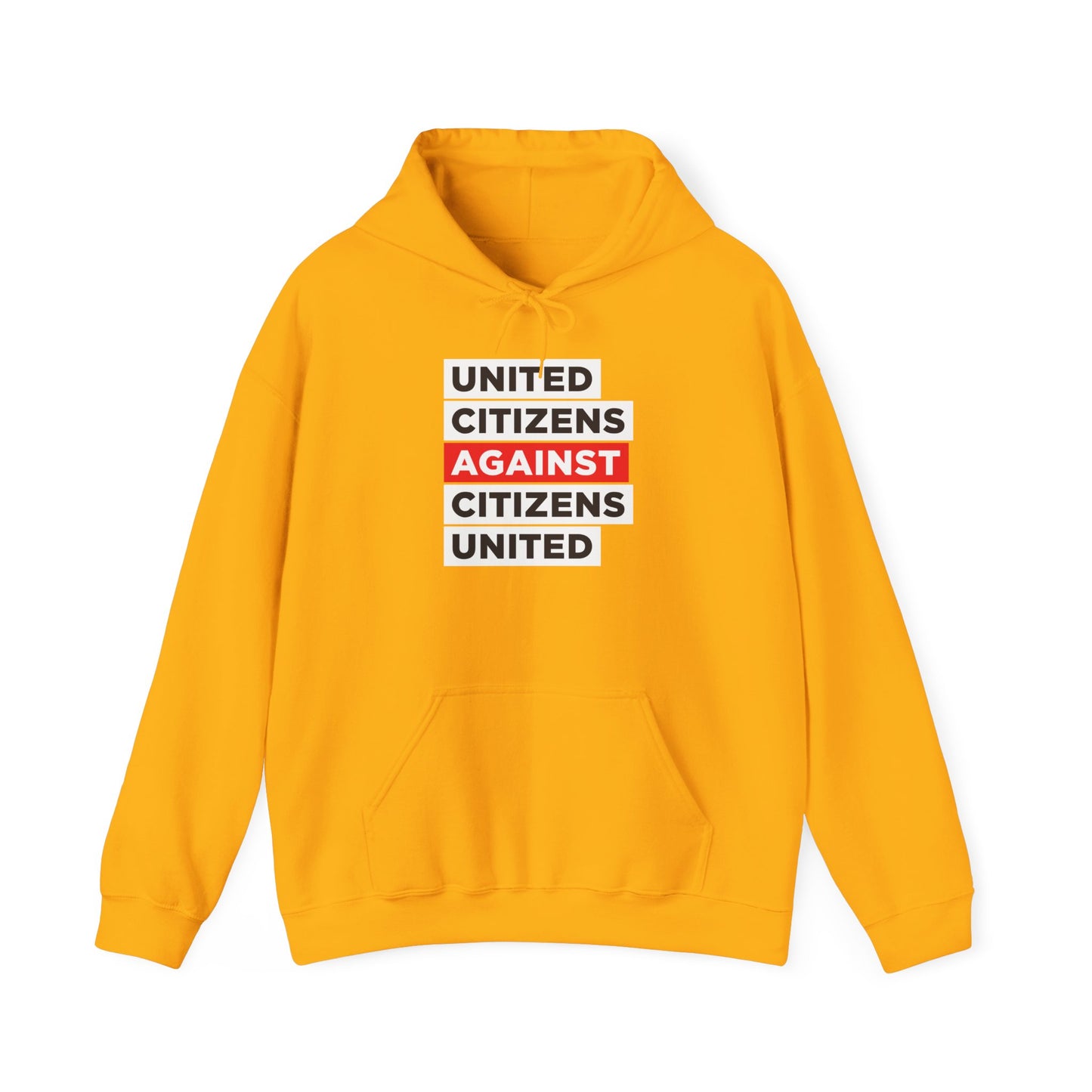 United Citizens Against Citizens United - Hoodie - Free Oppression