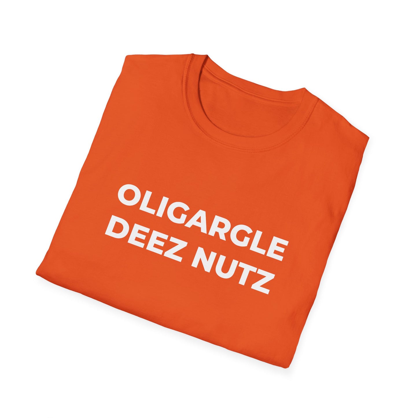 T-shirt Oligargle Deez Nutz