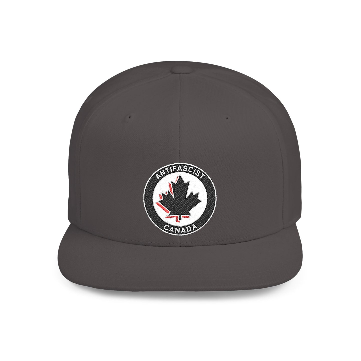 Antifascist Canada – Flat Bill Snapback Hat
