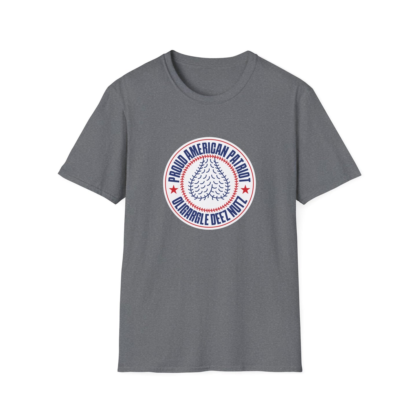 Proud American Patriot Oligargle Deez Nutz T-shirt