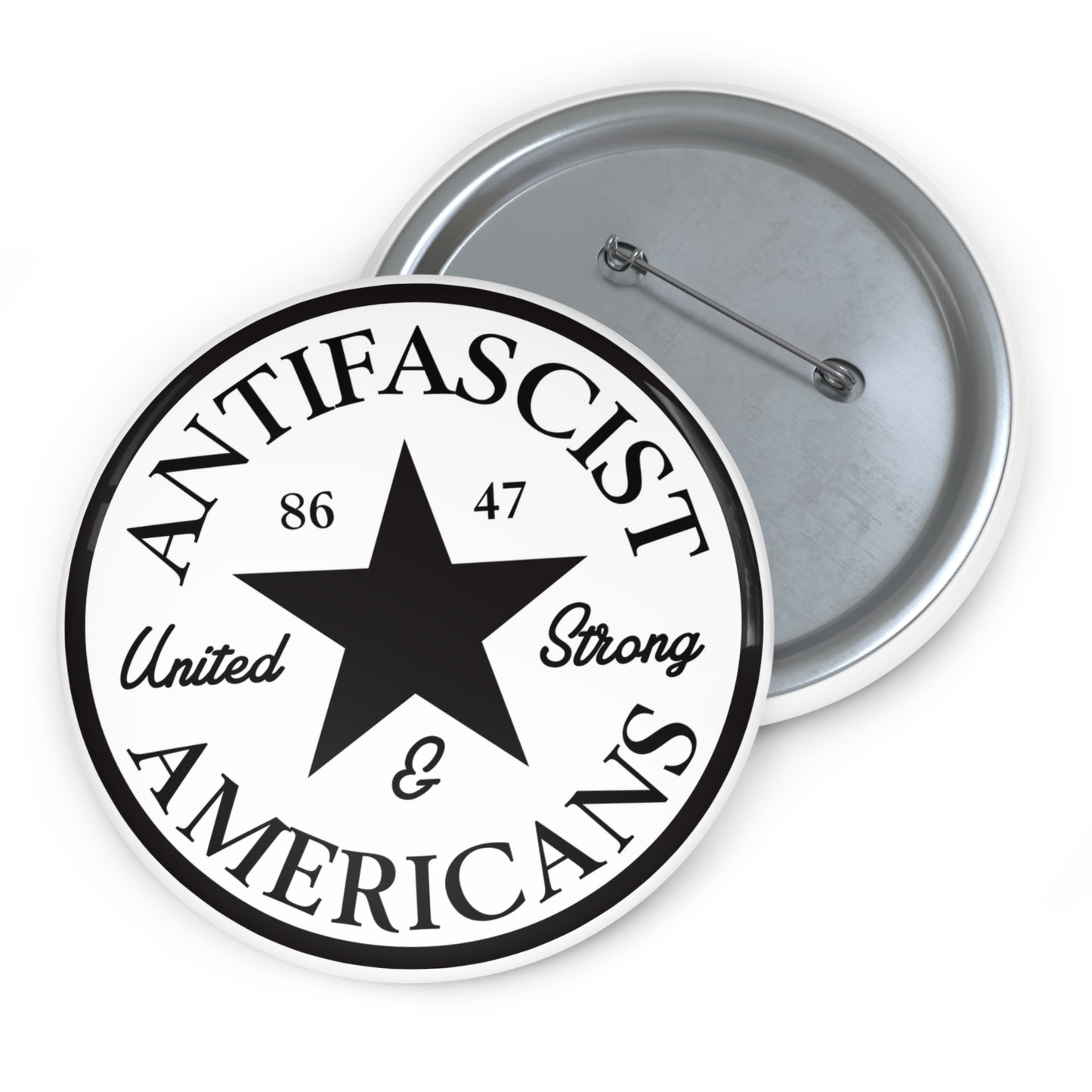 Antifascistes américains - Pin's