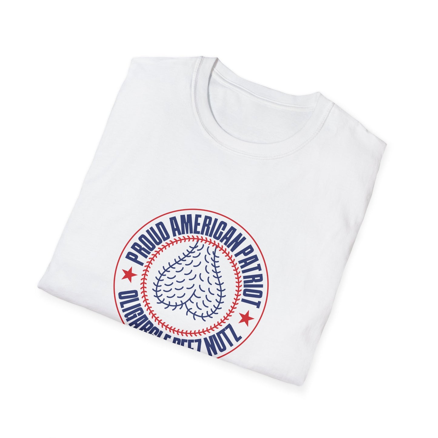 Proud American Patriot Oligargle Deez Nutz T-shirt