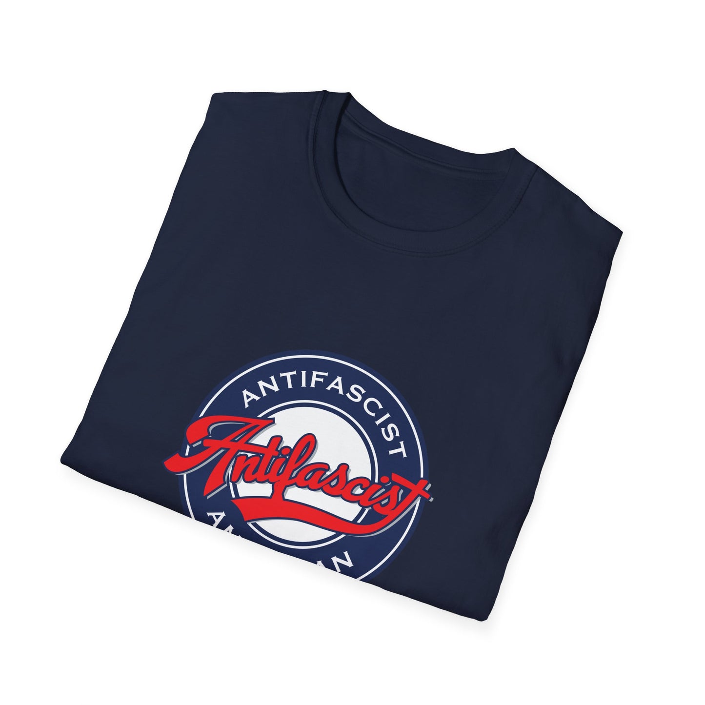 Antifascist American Baseball T-shirt