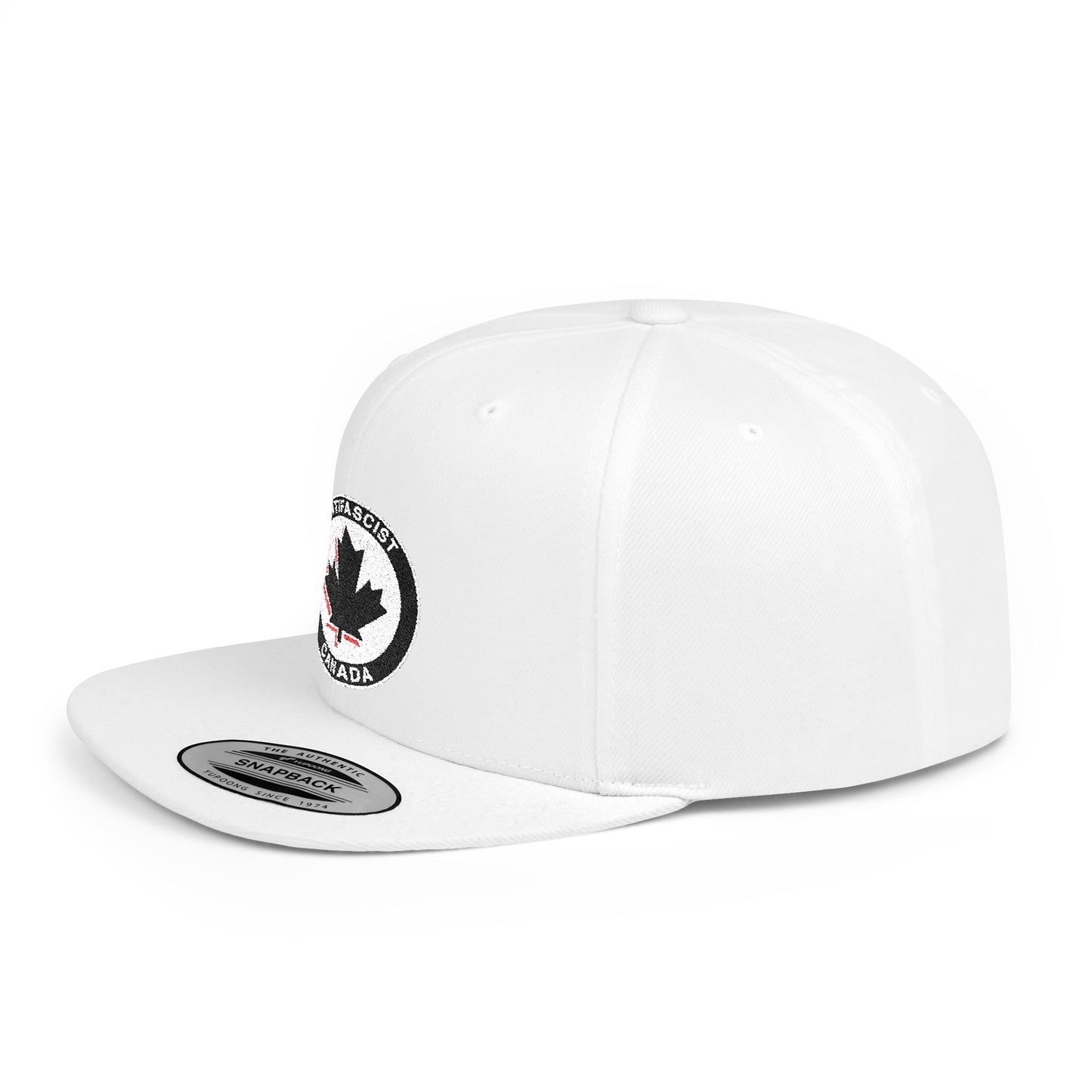 Antifascist Canada – Flat Bill Snapback Hat