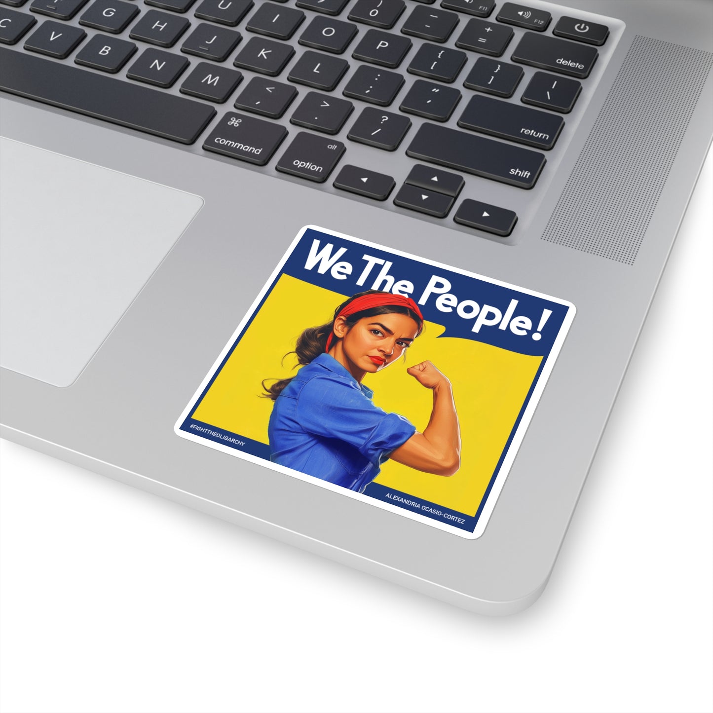 We The People - Square Stickers - Free Oppression