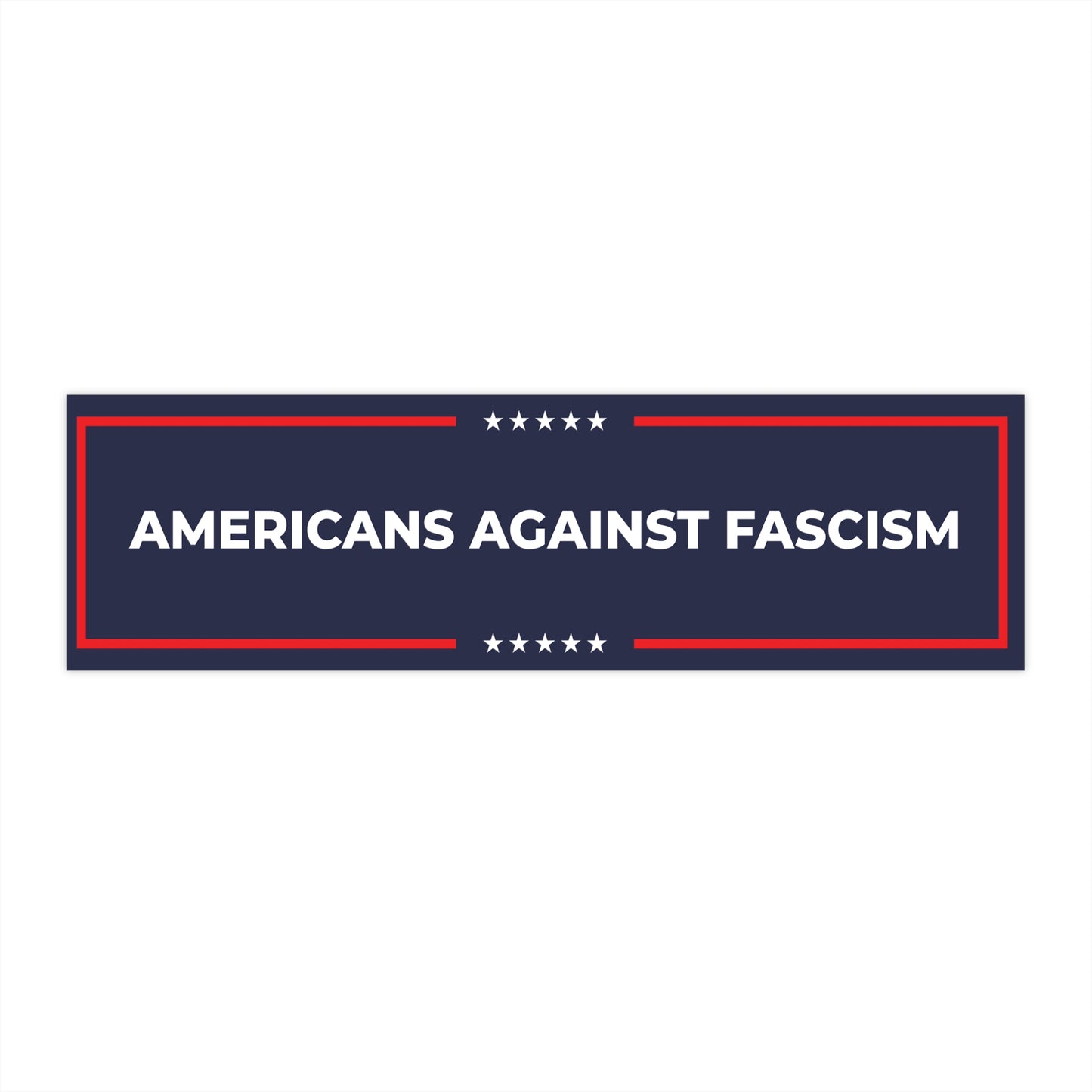 Americans Against Fascism - Bumper Stickers - Free Oppression