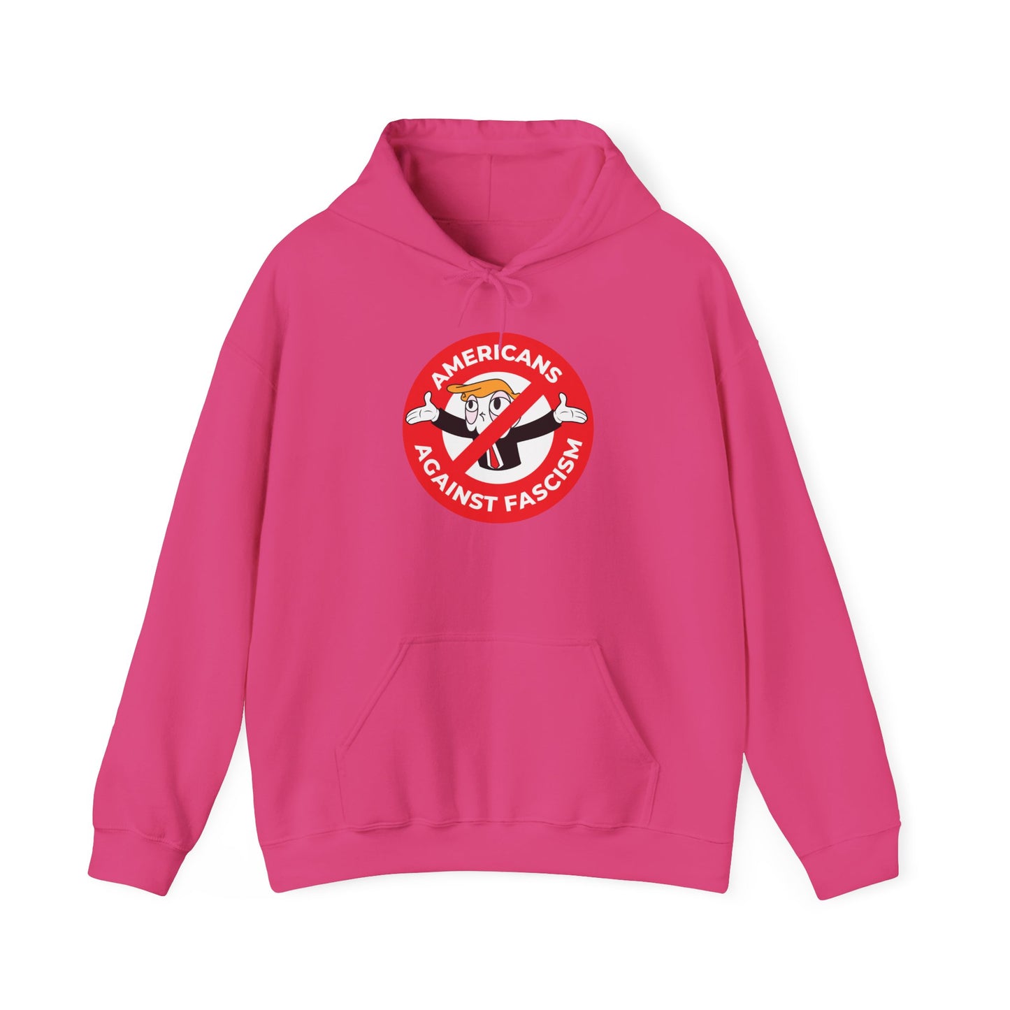 Sweat à capuche « Américains contre le fascisme »